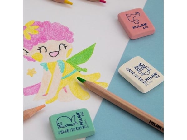 MILAN Eraser motiivilla 460 60 kpl