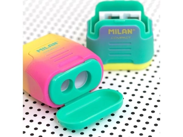 MILAN Compact Sunset Double kynänteroitin 24kpl Näytössä