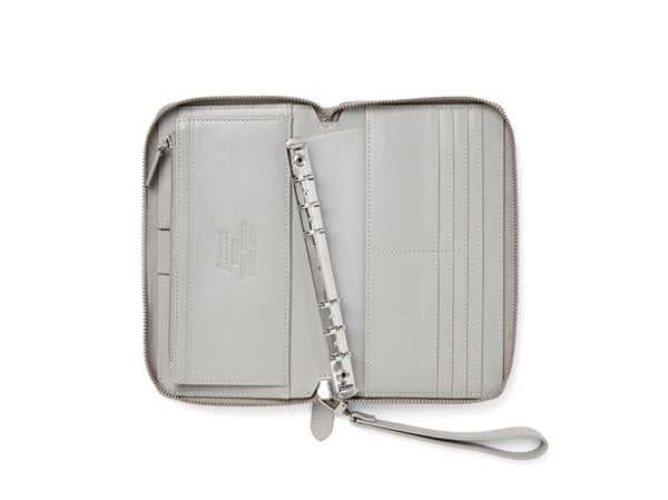 Filofax Malden Systemkalender Personal Compact Zip Stone