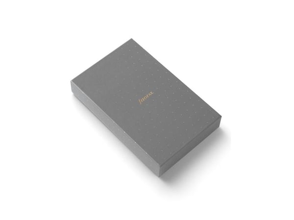 Filofax Malden Systemkalender Personal Compact Zip Stone