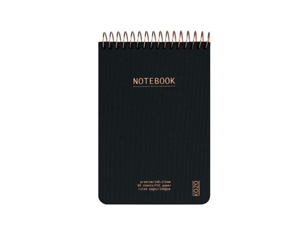 Notesbog, KOZO Premium, A6, 105x148mm - (6 stk.)