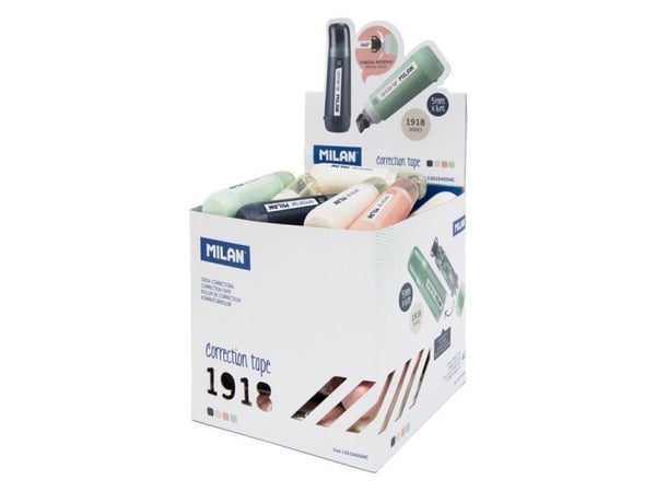 Minikorrektor med tape 1918 5mm x 6m (40stk) MILAN EDUKAMP