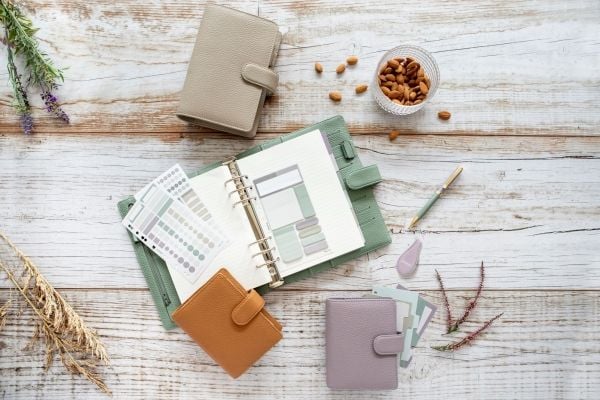 Filofax Norfolk Ringbind Personal Lavender