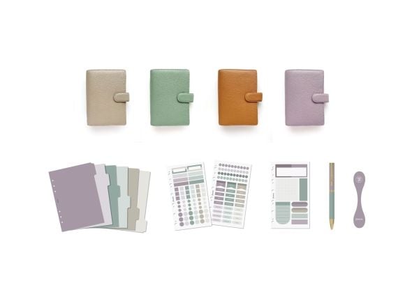 Filofax Norfolk Ringbind A5 Lavender