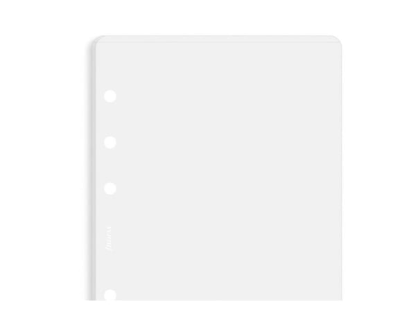 Filofax A5 muovitasku, jossa on yläaukko