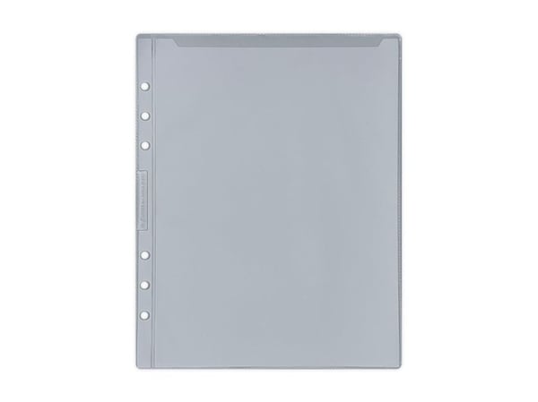 Filofax A5 muovitasku, jossa on yläaukko