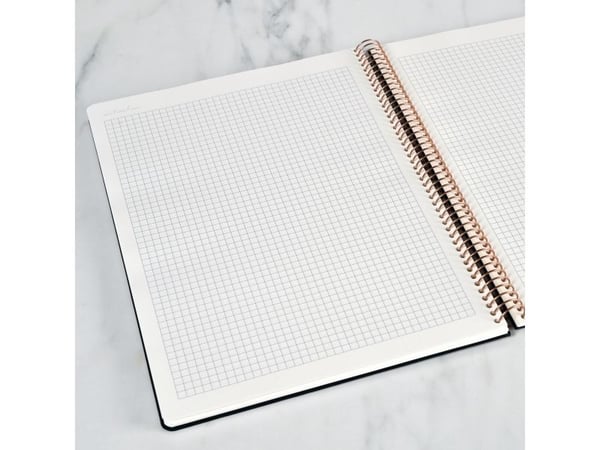 KOZO Squared Notebook A4 Premium Musta - (6 kpl)