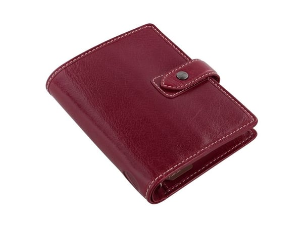 Filofax systemkalender Malden Pocket vinröd