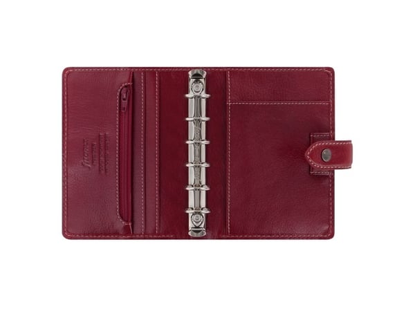 Filofax systemkalender Malden Pocket vinröd