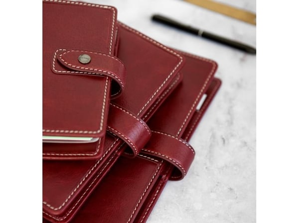 Filofax systemkalender Malden Pocket vinröd