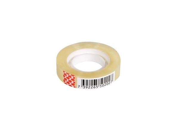 Tape, BNT Bnt/Office, 12mmx33.00m transparent, kasse a 12 ruller - (12 stk.)