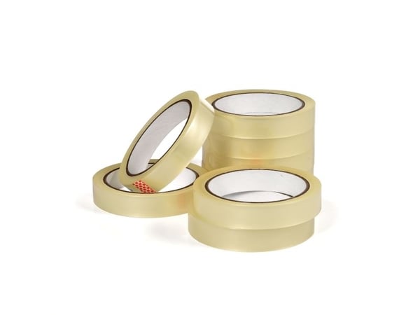 Toimistoteippi 66m x 19mm PP - (8 kpl)