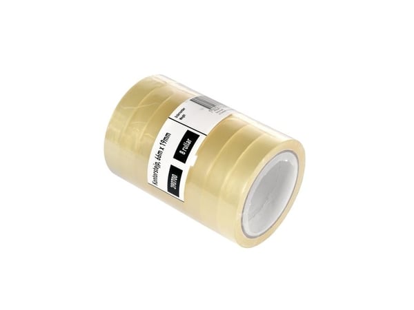 Toimistoteippi 66m x 19mm PP - (8 kpl)