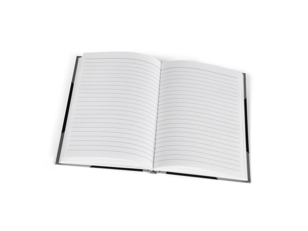 Kinabog A6 fodrad silver - (5 st.)