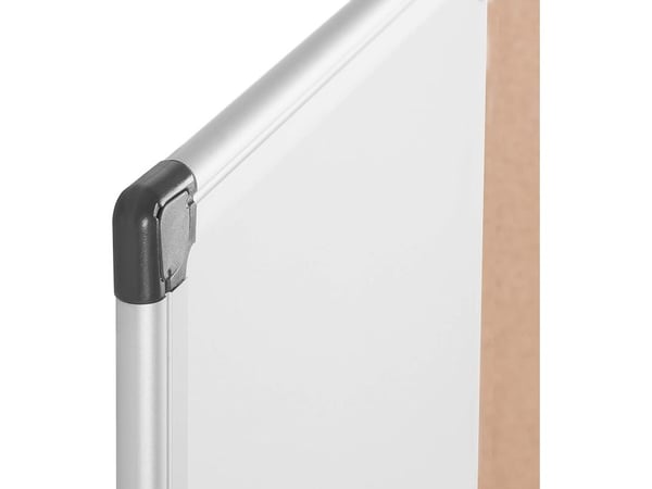 Ilmoitustaulu Combi Whiteboard/Korkki 120x90cm