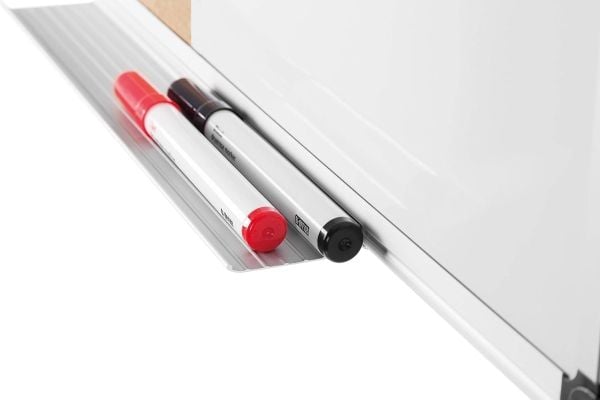 Ilmoitustaulu Combi Whiteboard/Korkki 120x90cm