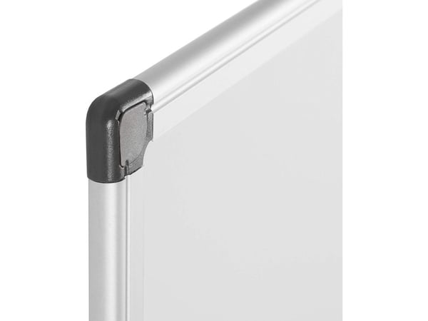 Opslagstavle Kombi Whiteboard/Kork Aluminiumramme 90x60cm