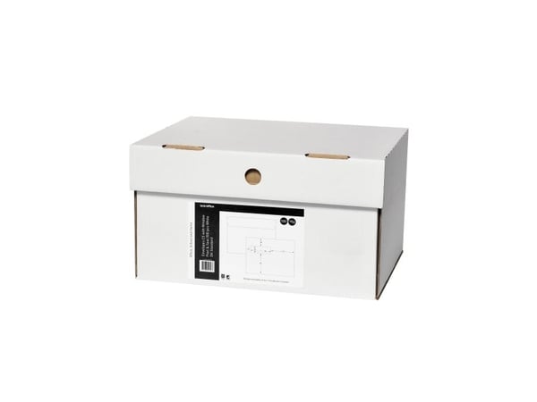 C5-konvolutter med vindu, Peel & Seal, hvite, 500 stk.
