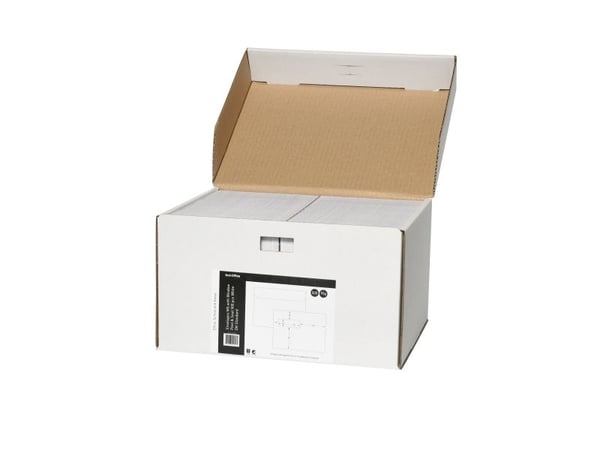 Kuverter M5 med Rude Peel & Seal 500 stk Hvide