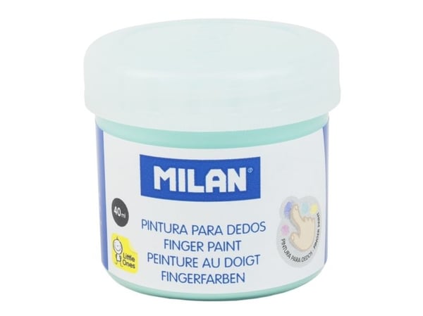 Milan Fingermaling Pastel 40 ml 6 Pakke