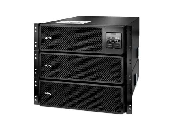 APC Smart-UPS SRT 8000VA RM - UPS (kan monteres i rack) - AC 230 V - 8000 watt - 8000 VA - Ethernet 10/100, USB - utgangskontakter: 14 - 6U - svart...