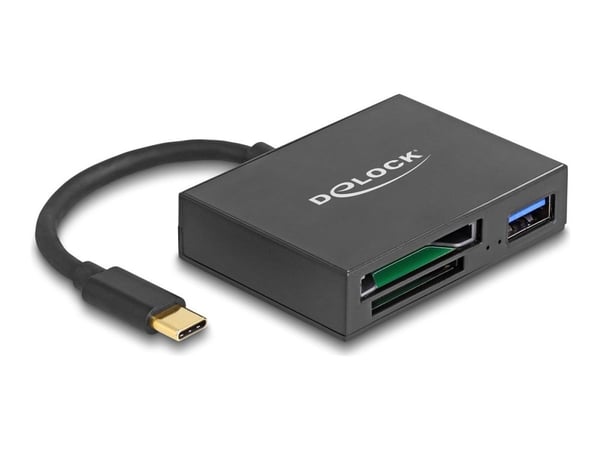 Delock - Kortleser (SD, XQD 2.0) - USB-C