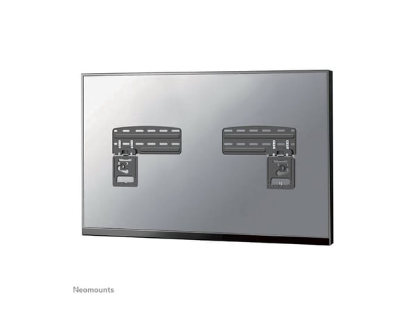 Neomounts WL30-265BL1 - Monteringssett (veggmontering) - Ultra-Flat, fast - for digitalskiltings LCD-panel / LCD-skjerm - stål - svart - skjermstør...