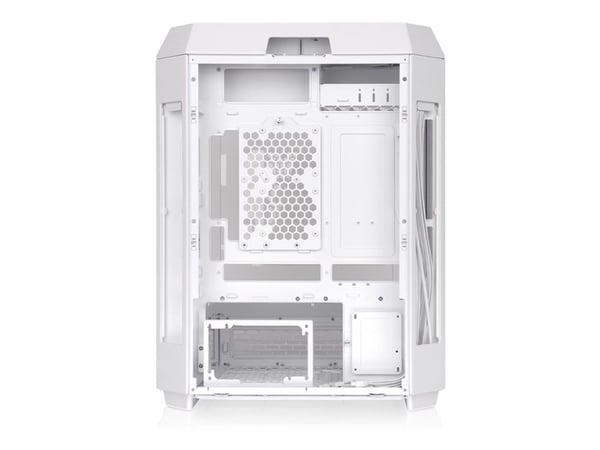 Thermaltake The Tower 600 - Mid tower - ATX - sidepanel med vindu (herdet glass) - ingen strømforsyning (PS/2) - snø - USB/lyd