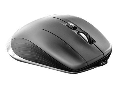 3Dconnexion CadMouse Compact Wireless - Mus - ergonomisk - optisk - 7 knapper - trådløs, kablet - Bluetooth, 2.4 GHz, USB