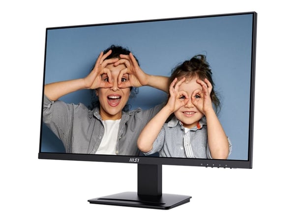 MSI PRO MP273U - LED-skjerm - 27" - 3840 x 2160 4K @ 60 Hz - IPS - 300 cd/m² - 1000:1 - 4 ms - 2xHDMI, DisplayPort - høyttalere