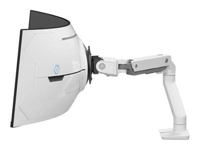 Ergotron HX - Monteringssett (leddarm) - Konstant kraftteknologi - for buet LCD-skjerm - for skjermkurver med ekstrem dybde - hvit - skjermstørrels...