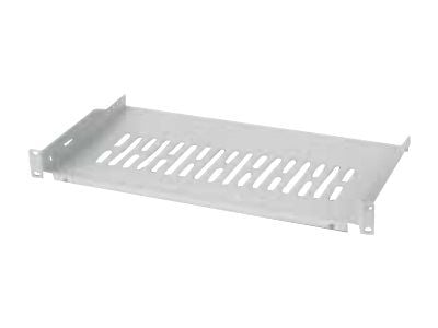 Techly I-CASE TRAY-250, Kehikon hylly, Metalli, Harmaa, 1 kpl, 1,85 kg