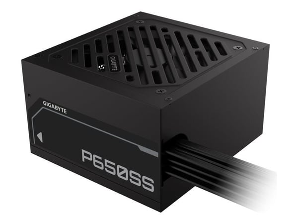 Gigabyte P650SS - Strømforsyning (intern) - ATX12V 3.0/ EPS12V - 80 PLUS Silver - AC 155-240 V - 650 watt - aktiv PFC