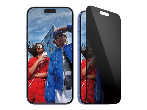 PanzerGlass ® Privacy Screen Protection iPhone ''24 6,7" | 15 Plus | Ultra-Wide Fit