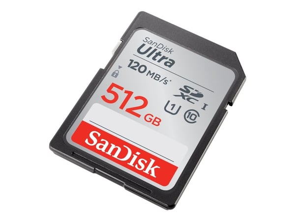 SanDisk Ultra - Flashminnekort - 512 GB - Class 10 - SDXC UHS-I