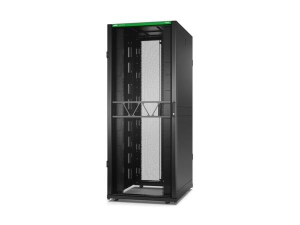 APC NetShelter SX Gen 2 - Rack skap - 1991 H x 800W x 1070D mm, med sider - står på gulv - svart - 42U - 19" - TAA-samsvar - for P/N: SMT1000RM1U, ...