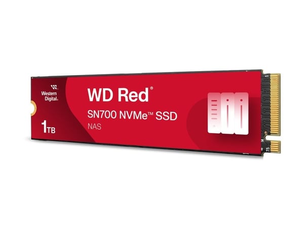 Western Digital Red SN700, 1000 GB, M.2, 3430 MB/s, 8 Gbit/s