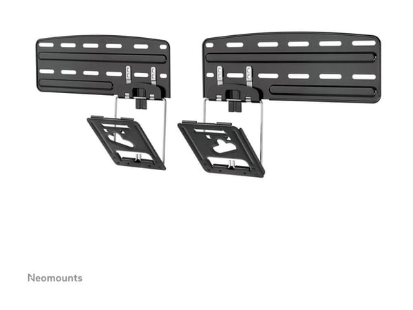 Neomounts WL30-265BL1 - Monteringssett (veggmontering) - Ultra-Flat, fast - for digitalskiltings LCD-panel / LCD-skjerm - stål - svart - skjermstør...