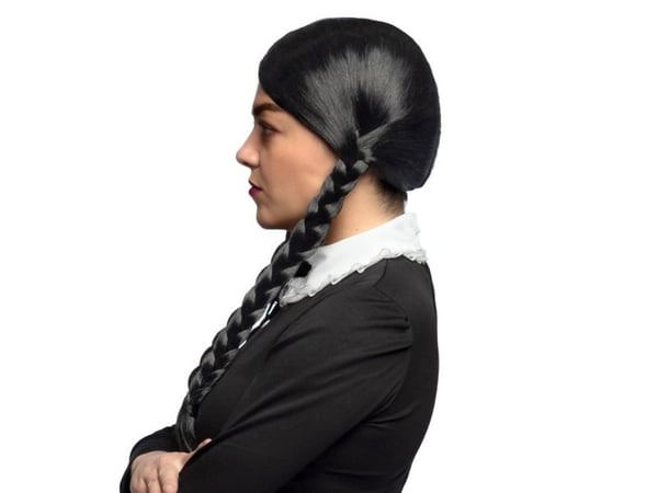 Boland 86097, Smart kjoleparykk, Voksen, Dame, Polyester, Svart, 325 g