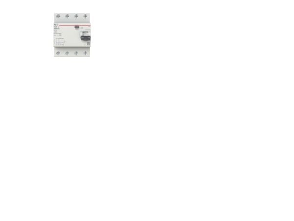 AEG jordfelsbrytare (RCD) 40A 300mA 4P typ A, 70 mm bred