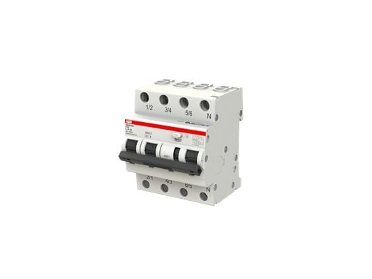 ABB DS203NC, Dvärgbrytare, Typ A, IP2X