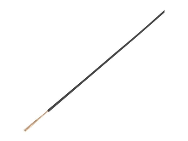 Conrad 606284, 2,5 mm ², 2.9 mm, Svart, -40 - 90 ° C, 25 A, 10 m