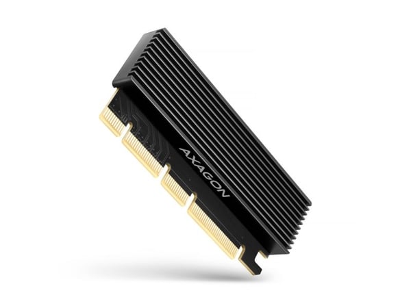 AXAGON PCEM2-XS - Diskkontroller - M.2 - M.2 NVMe Card - PCIe 5.0 x16