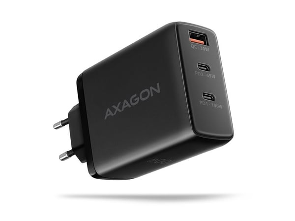 Axagon ACU-DPQ100, Sisätila, AC, 4,5 V, musta