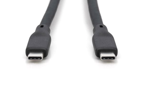 Digitus AK-300344-010-S, 1 m, USB C, USB C, USB4 Gen 2x2, 20 Gbit/sek., Sort