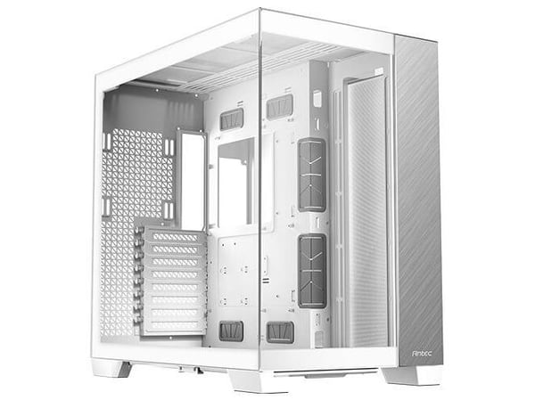 Antec Constellation Series C8 ARGB - FT gaming - utvidet ATX (E-ATX) - sidepanel med vindu (herdet glass) - ingen strømforsyning - hvit - USB/lyd