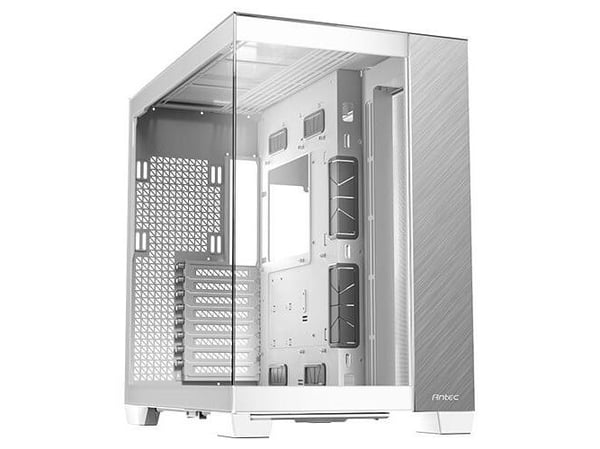 Antec Constellation Series C8 ARGB - FT gaming - utvidet ATX (E-ATX) - sidepanel med vindu (herdet glass) - ingen strømforsyning - hvit - USB/lyd