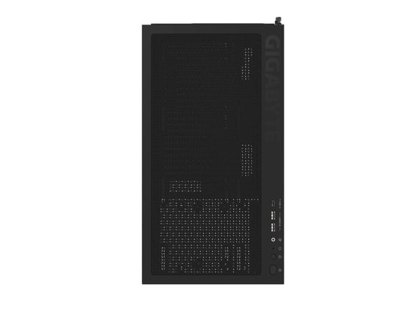 Gigabyte C500 PANORAMIC STEALTH - Mid tower - ATX - sidepanel med vindu (herdet glass) - ingen strømforsyning (ATX) - svart - USB/lyd