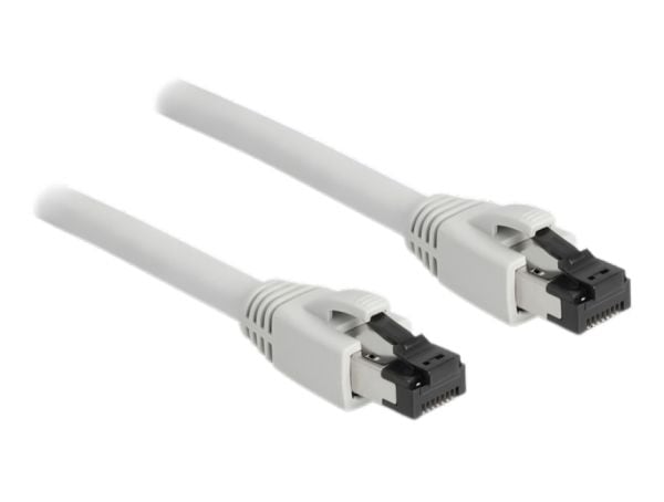 DeLOCK 80562, 5 m, Cat8.1, S/FTP (S-STP), RJ-45, RJ-45, harmaa