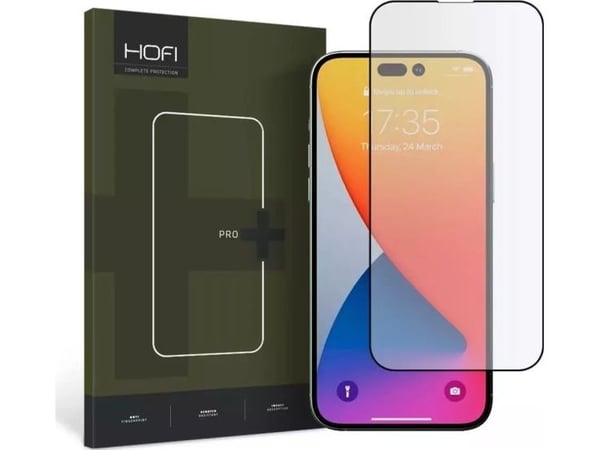 Tempered glass Hofi Glass Pro + Apple iPhone 14 Pro Max Black